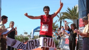 Miguel Ángel Martínez fue el vencedor de la primera Maratón Trail disputada en 2013.