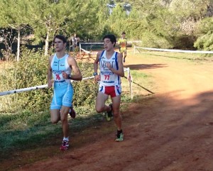 Óscar Santos y Felipe Cardona protagonizaron un bonito duelo en juveniles.