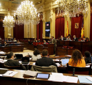 Sede del Parlament Balear en Palma de Mallorca. 