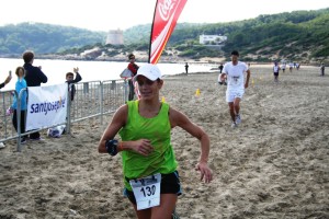 Sabina Corral, atleta de Sa Raval, fue la primera clasificada femenina.