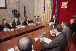 Imatge de la reunió del Comitè Interinsular que s'ha celebrat aquest matí. Foto: CAIB.