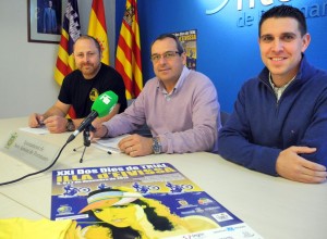 Un moment de la presentació d'aquest event esportiu a Sant Antoni. 