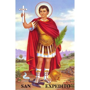 San Expedito, patrón de los imposibles. 