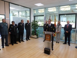 Toma de posesión del comisario. Foto: Delegación el Gobierno.