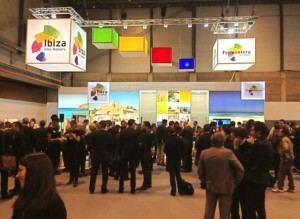 Imatge de l'estand d'Eivissa a Fitur. Foto: CIE.