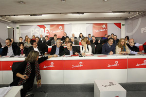 Imatge del comitè federal del PSOE celebrat a Madrid aquest dissabte. Foto: PSOE.