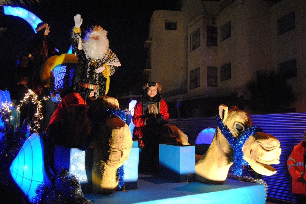 La carrossa del rei Gaspar a Sant Antoni. Foto: D.V.