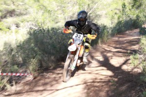 Adrià Costa, ganador de la categoría reina del enduro disputado en Sant Antoni