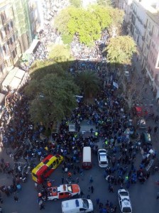 Imagen de archivo de la Manifestación contra las prospecciones petrolíferas en Ibiza