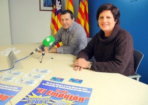 Maria Ramon i Joan Ribas, a la presentació de la campanya. 