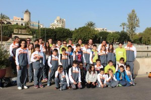 Equipo del CN Sant Antoni desplazado a Palma