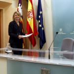 La portaveu del Govern, Núria Riera. Foto: Marcos Carreras, ARA Balears.