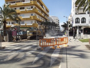 L'Ajuntament preveu que aquest tancament es mantindrà fins dimecres. 