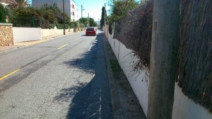 Aspecte actual del carrer del Canari, a Jesús.