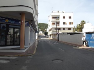 Carrer del Centre de Salut de Santa Eulària