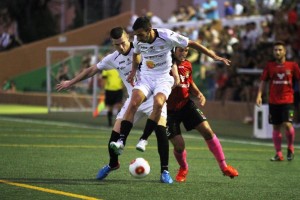 El derbi entre el Formentera y la Peña promete ser intenso y de mucha brega. Foto: Fútbol Pitiuso