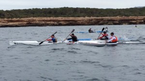 En la imagen, una de las pruebas celebradas este pasado fin de semana en aguas de Sant Antoni