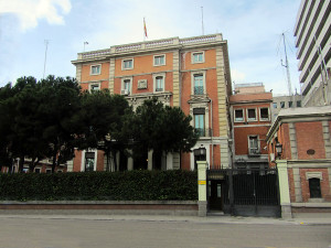 Sede del ministerio del Interior. Foto: palacetesdemadrid.blogspot.com.