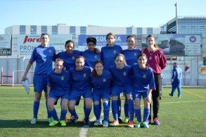 Diana Cabezuelo fue titular con la selección balear Sub-16 en su partido ante Andalucía.