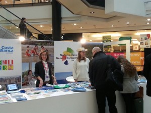 Imatge de l'estand de Balears a Cracòvia.