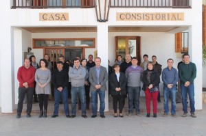 El personal del Consell Insular de Formentera. Foto: Guillermo Romaní