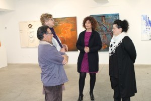 Un moment de la presentació de l'exposició. Foto: Consell Insular d'Eivissa.