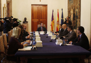 Imagen de archivo de una reunión del Consell de Govern. Foto: Ara Balears