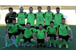 Once del Puig d'en Valls en un partido de esta temporada. Foto: Fútbol Pitiuso