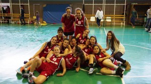 El PDV cadete femenino ha ganado este año los títulos de Copa y Liga insulares. Foto: PDV