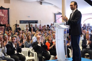 José Ramón Bauzá durante su discurso. Foto: PP.