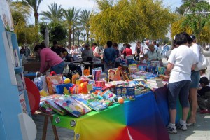 El Passeig de Ses Fonts es cobrirà de llibres per celebrar el Dia de Sant Jordi. 