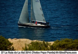 El Coratge empleó algo más de 26 horas en completar el recorrido desde Port Ginesta.