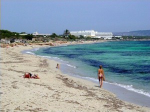 Imagen de la zona de es Ca Marí. Foto: Formenteraweb.com