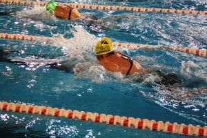 Mónica Orozco (CN Santa Euilalia) sumó un oro y una plata en la primera jornada.