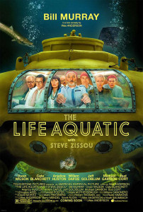 Poster de la película 'Life Aquatic with Steve Zissou'.