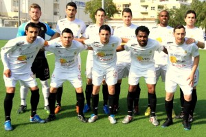 Once inicial de la Peña Deportiva en el encuentro ante el Atlético Rafal. Foto: Fútbol Balear