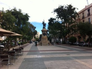 La concentración tendrá lugar al mediodía en Vara de Rey. Foto: D.V.