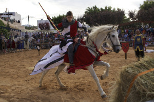 Imagen de la anterior edición de la Fira Medieval en Vila.  Foto: Joan Costa