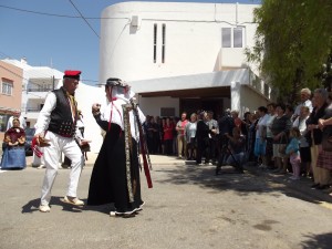 Ball pagès a la diada dels majors. Foto: Ajuntament de Santa Eulària.