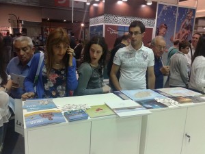 Una imatge del espai dedicat a Eivissa a la fira Expovacaciones. 