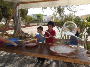 Una imatge de les activitats realitzades. Foto: Ajuntament de Santa Eulària.