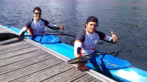 Toni Roig y Joan Ramón, de izquierda a derecha, tuvieron una actuación destacada en la Copa de España. 