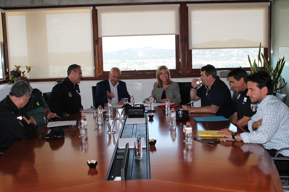 Imagen de la reunión. Foto: Ajuntament d'Eivissa.