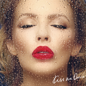 Portada del último disco de Kylie Minogue, 'Kiss me once'.