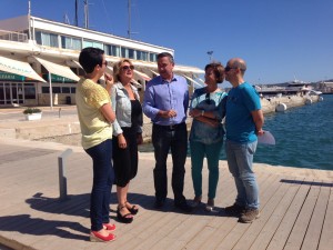 El PSOE ha presentat al Port d'Eivissa les seues propostes a Europa sobre insularitat i connectivitat.​