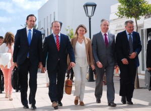 Arribada al Consell de Presidents. Foto: Consell de Formentera.