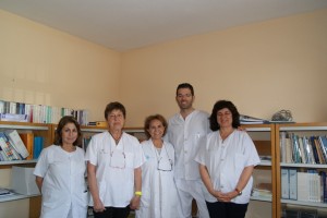 Equipo que organiza estos talleres. Foto: Area de Salud de Eivissa y Formentera.