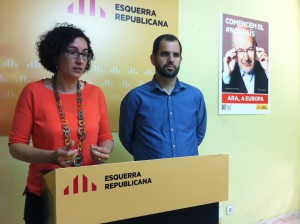 Marta Rovira i Jordi Escandell. Foto: D.V.