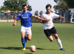 Adrián Ramos cerró la cuenta goleadora del San Rafael con dos tantos.