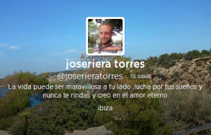 Twitter oficial de José Riera Torres.